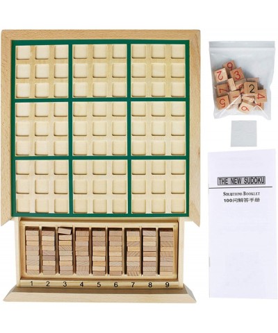 Wooden Sudoku Puzzle Board Game with Drawer SD-02 (Green) $60.59 Sudoku Puzzles