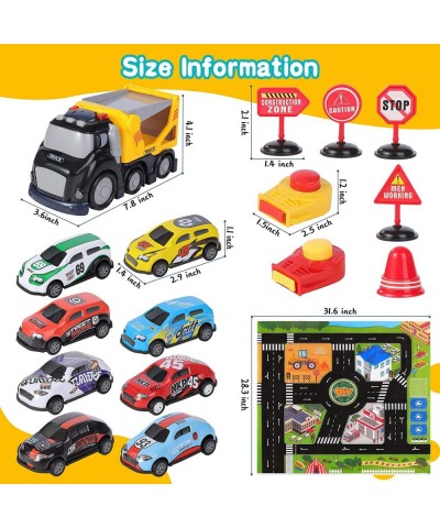 Christmas Gifts Truck Toy for Kids 3-5 Carrier Car Toys for 4 5 6 7 Years Old Boys Vehicles Playset with Play Mat Birthday Gi...