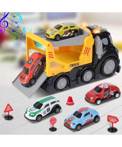 Christmas Gifts Truck Toy for Kids 3-5 Carrier Car Toys for 4 5 6 7 Years Old Boys Vehicles Playset with Play Mat Birthday Gi...