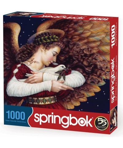 Puzzles - Angel and Dove - 1000 Piece Jigsaw Puzzle - Large 24 Inches by 30 Inches Puzzle - Made in USA - Unique Cut Interloc...