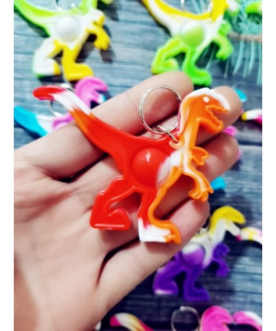 (30 Packs) Bulk Dinosaur Mini pop Fidget Keychain Gift for Boys and Girls Kids Party Favors Supplies and Classroom Prize $26....