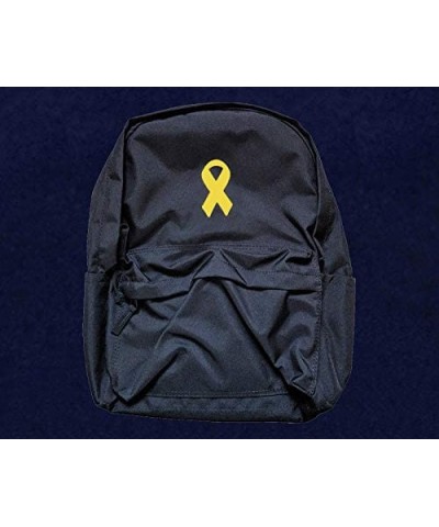 Yellow Ribbon Shaped Stickers for Spina Bifida Bladder Cancer Sarcoma and Missing Children Awareness – Perfect for Events Sup...