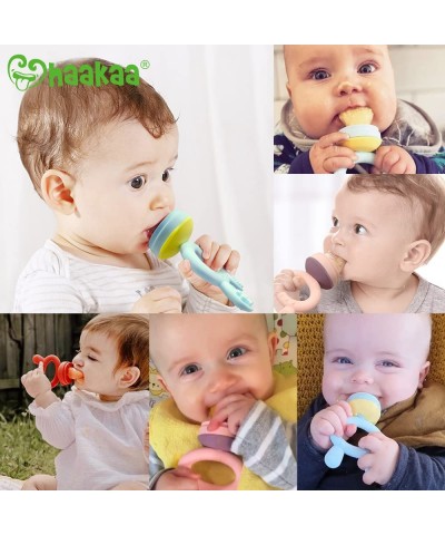 Baby Fruit Food Feeder Pacifier | Milk Frozen Set | Silicone Feeder and Teether for Infant Safely Self Feeding BPA Free Teeth...