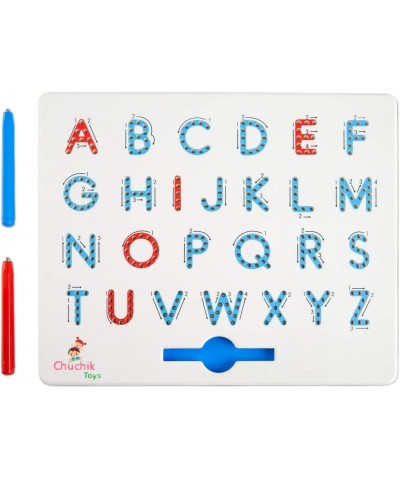 Toys Magnapad Magnetic Drawing Board – Interactive Alphabet Letter Tracing Board Game for Ages 3-5 – Portable Kids Writing Bo...