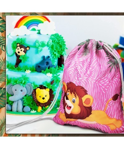 24 Pack Jungle Animal Party Favor Goodie Bags safari Gift Candy Treat Bags Safari Gift Bags Safari Goodie Bags Animal $44.56 ...