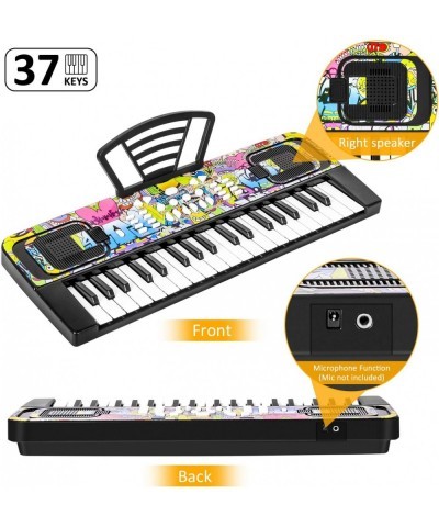 Piano Keyboard for Kids Piano for Kids Music Keyboards 37 Keys Electronic Pianos with Music Book Bracket Musical Toys for Beg...