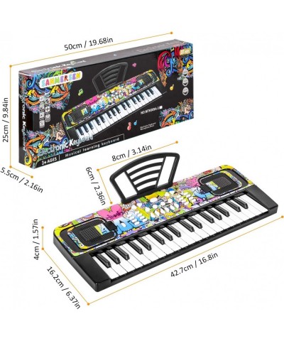 Piano Keyboard for Kids Piano for Kids Music Keyboards 37 Keys Electronic Pianos with Music Book Bracket Musical Toys for Beg...