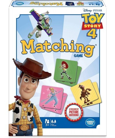 Toy Story 4 Matching Game | For Boys & Girls Age 3 to 5 | A Fun & Fast Memory Game for Kids | Woody Jessie Buzz Light-Year an...