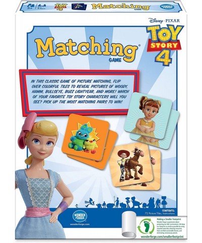 Toy Story 4 Matching Game | For Boys & Girls Age 3 to 5 | A Fun & Fast Memory Game for Kids | Woody Jessie Buzz Light-Year an...