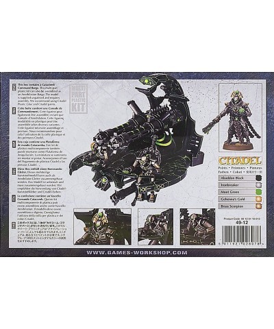 99120110013" Necron Catacomb CMD Barge/annihil. Tabletop and Miniature Game $78.06 Miniature Novelty Toys