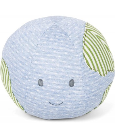 Soft Blue Dot Earth Plush Children's Stuffed Animal Toy Rattle $36.50 Stuffed Animals & Teddy Bears