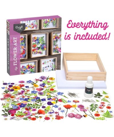 — DIY Flower Craft Art Kit — Make a Fantastic Floral Wall Art Piece! — Ages 13+ $34.26 Kids' Drawing & Writing Boards