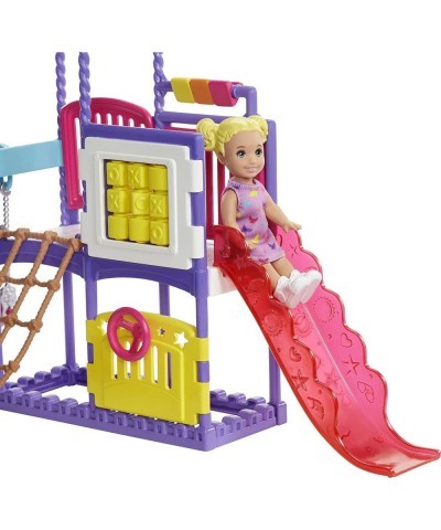 Skipper Babysitters Inc. Climb 'n Explore Playground Dolls & Playset with Babysitting Skipper Doll Toddler Doll Play Station ...