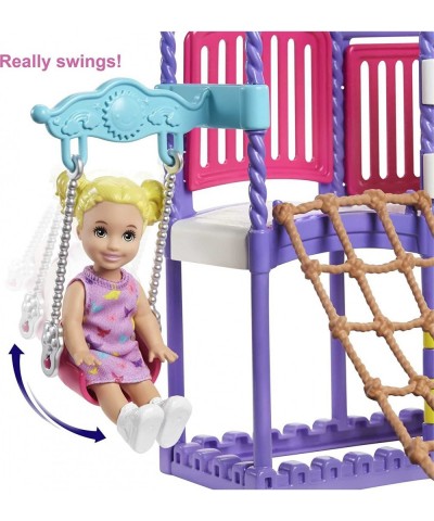 Skipper Babysitters Inc. Climb 'n Explore Playground Dolls & Playset with Babysitting Skipper Doll Toddler Doll Play Station ...