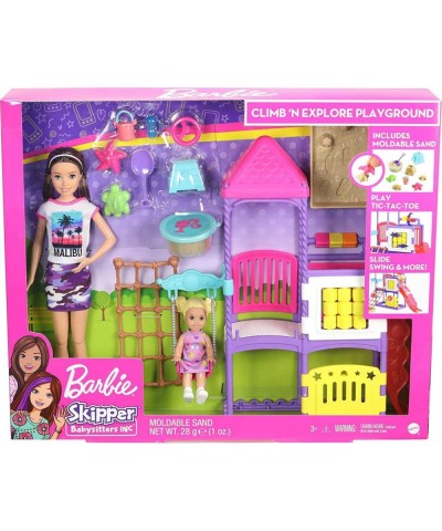 Skipper Babysitters Inc. Climb 'n Explore Playground Dolls & Playset with Babysitting Skipper Doll Toddler Doll Play Station ...