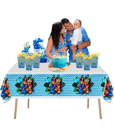 Lilo and Stitch Party Tablecloth |70.8 x 42.5 Inch| Lilo and Stitch Party Decoration $15.62 Kids' Party Tablecovers