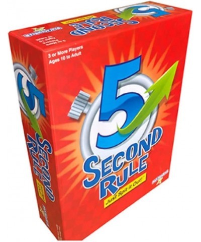 5 Second Rule Party Game - 2nd Edition - Think Fast and Shout Out Answers - Ages 10+ $32.75 Card Games