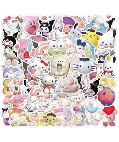 60 PCS Kawaii Stickers Cute Japanese Anime Sticker Gifts for Kids Teens Girls Adults (60 PCS B) $15.23 Kids' Stickers