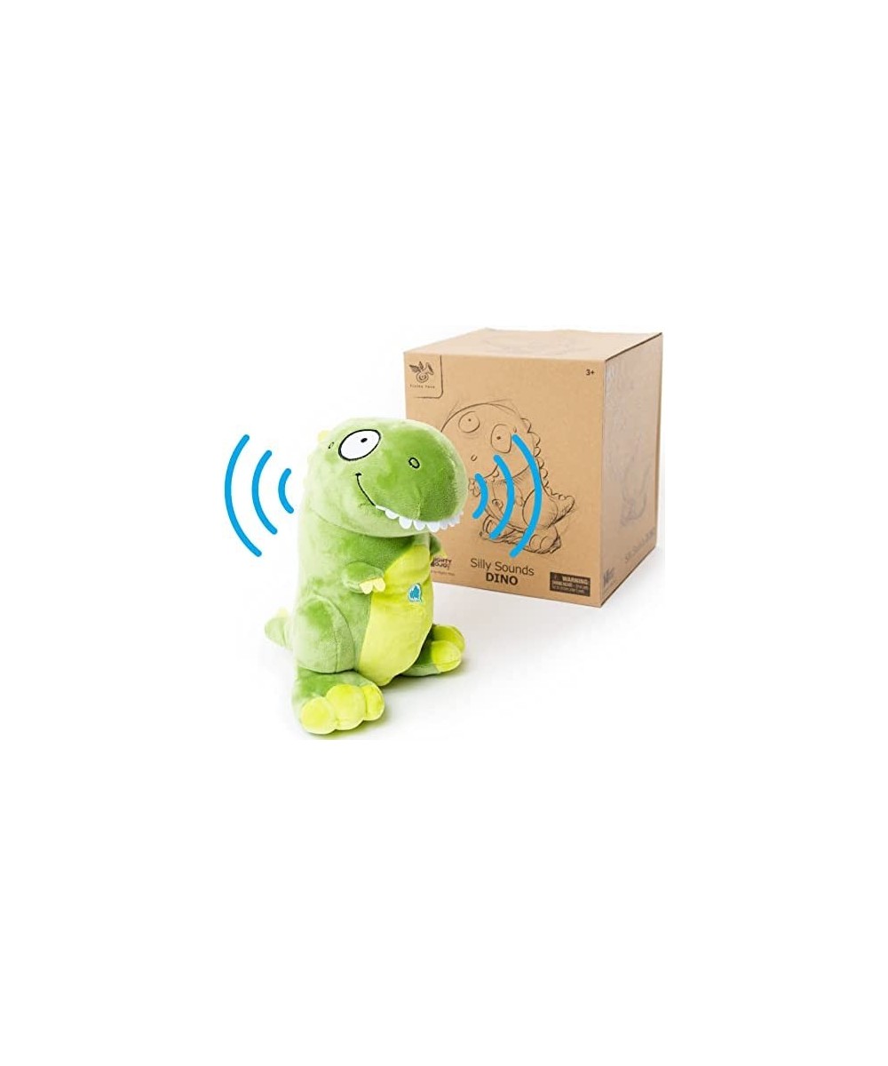 Silly Sounds Plush Talking Dinosaur Stuffed Animal - Makes Over 20 Silly Sounds - Burps Farts and Roars - 10 Inches - T-Rex -...