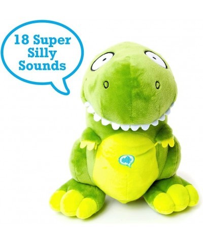 Silly Sounds Plush Talking Dinosaur Stuffed Animal - Makes Over 20 Silly Sounds - Burps Farts and Roars - 10 Inches - T-Rex -...