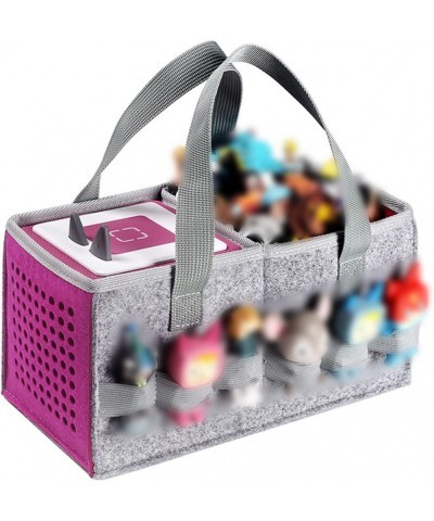 Portable Hand Bag for Toniebox Starter Set & Tonies Figurines Felt Cloth Storage Bag for Tonies Audio Player and Dolls Large ...