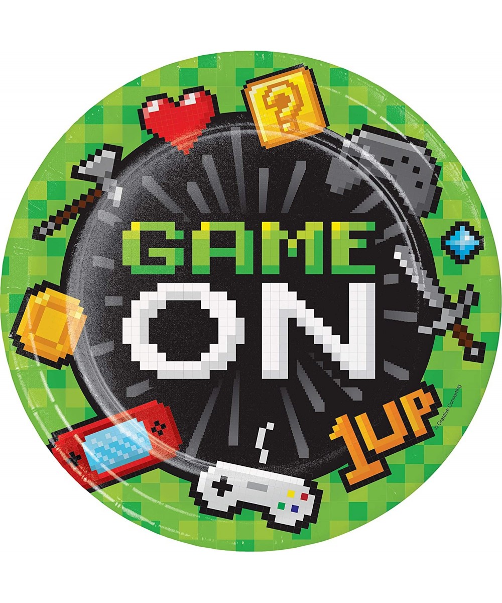 Video Game Party Plate 8.75" Multicolor $14.42 Kids' Party Tableware