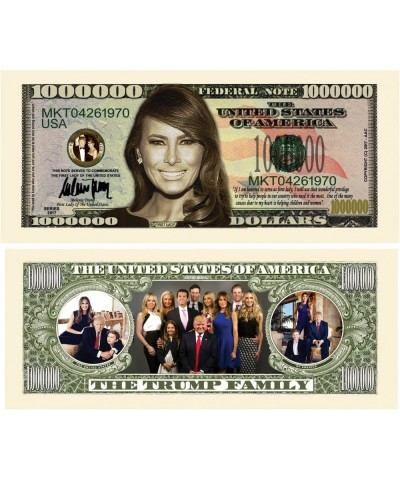 Melania Trump - First Lady - First Family Million Dollar Bill - (Pack of 25) $22.08 Gags & Practical Joke Toys