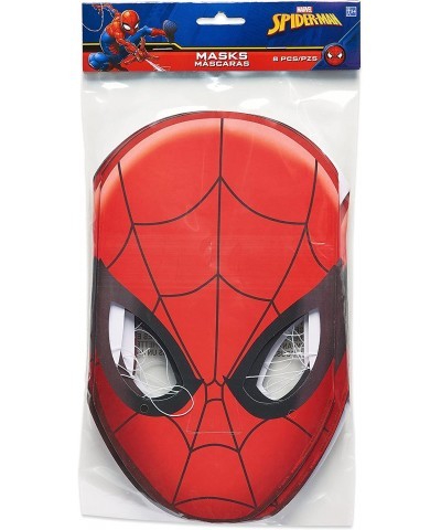 Spider-Man Webbed Wonder Paper Masks - 8 Pcs. 10 1/4" x 7 2/5 $15.04 Kids' Dress-Up Accessories