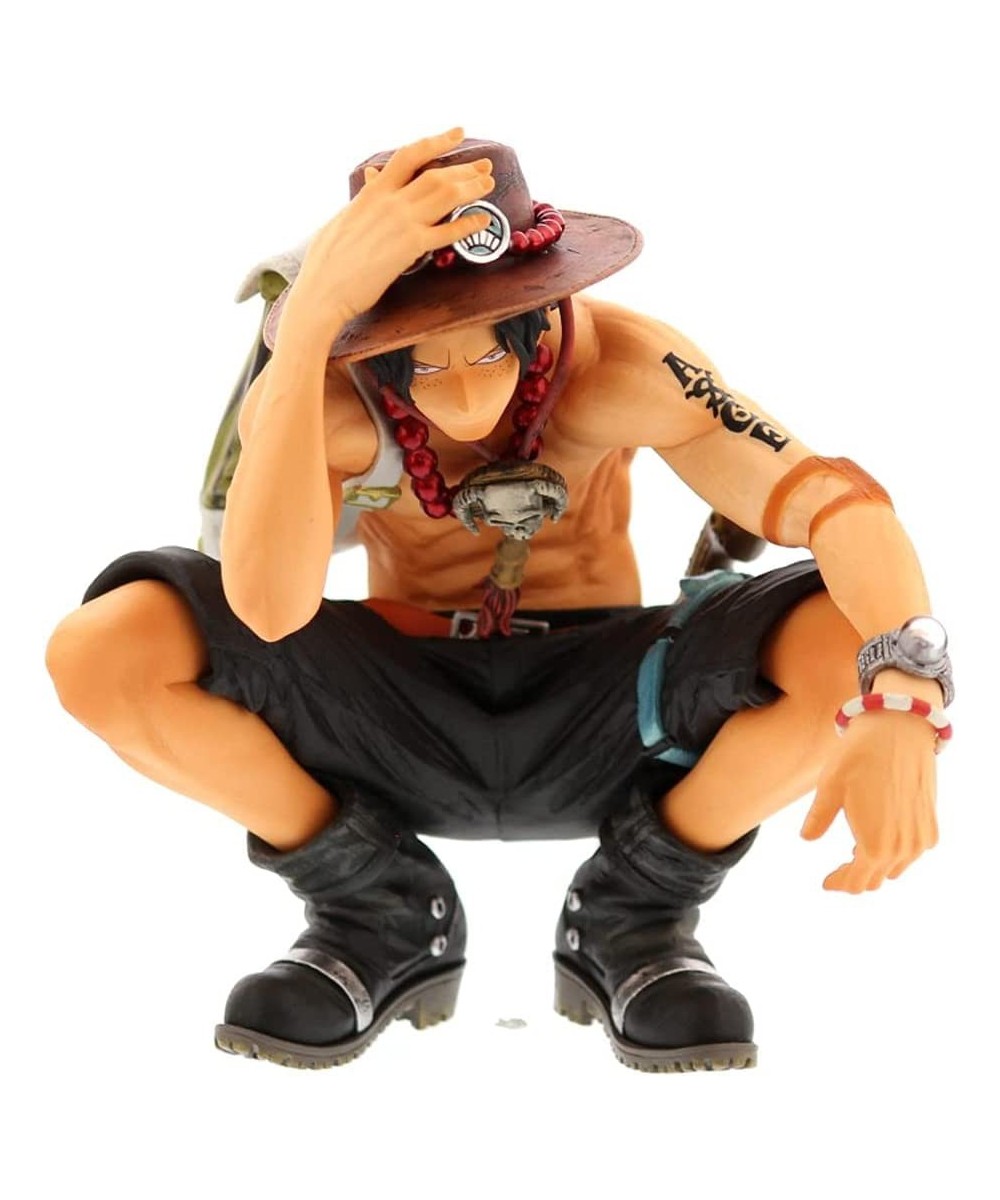 One Piece Figure Portgas D Ace Action Figure Realistic Anime Character Model Ornament Anime Collection Model Doll Toy Decorat...