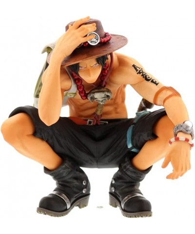 One Piece Figure Portgas D Ace Action Figure Realistic Anime Character Model Ornament Anime Collection Model Doll Toy Decorat...