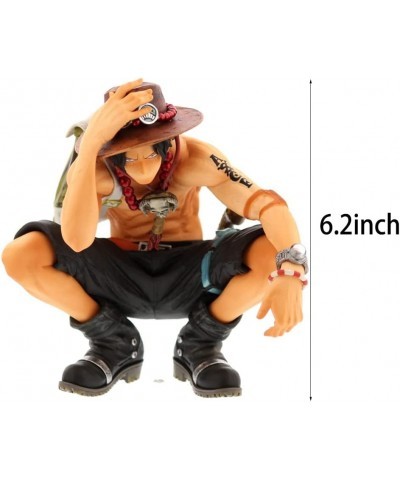 One Piece Figure Portgas D Ace Action Figure Realistic Anime Character Model Ornament Anime Collection Model Doll Toy Decorat...