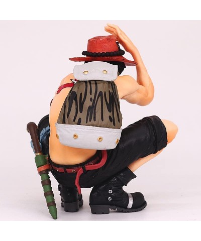 One Piece Figure Portgas D Ace Action Figure Realistic Anime Character Model Ornament Anime Collection Model Doll Toy Decorat...