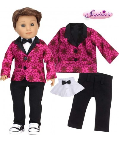 18 Inch Boy Doll Holiday Outfit with Blazer Pants and Bowtie Shirt | 3 Piece Boy Doll Outfit Dress Up | Doll Not Included $26...