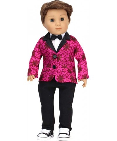 18 Inch Boy Doll Holiday Outfit with Blazer Pants and Bowtie Shirt | 3 Piece Boy Doll Outfit Dress Up | Doll Not Included $26...