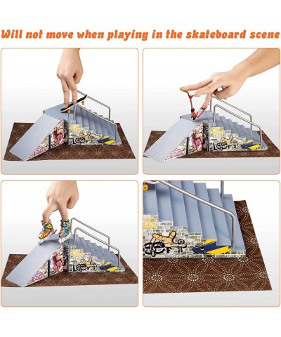 Fingerboard Ramps Ramp Skate Park Kit Bigger Finger Skateboard Ramps Contain Skateboards Ramps Scooters Skates Teen Girl Gift...