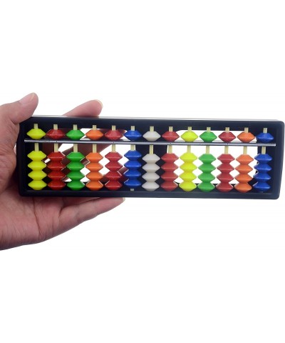 13 Digits Rods with Colorful Beads Plastic Abacus Arithmetic Soroban Kid's Calculating Tool $25.56 Early Development & Activi...