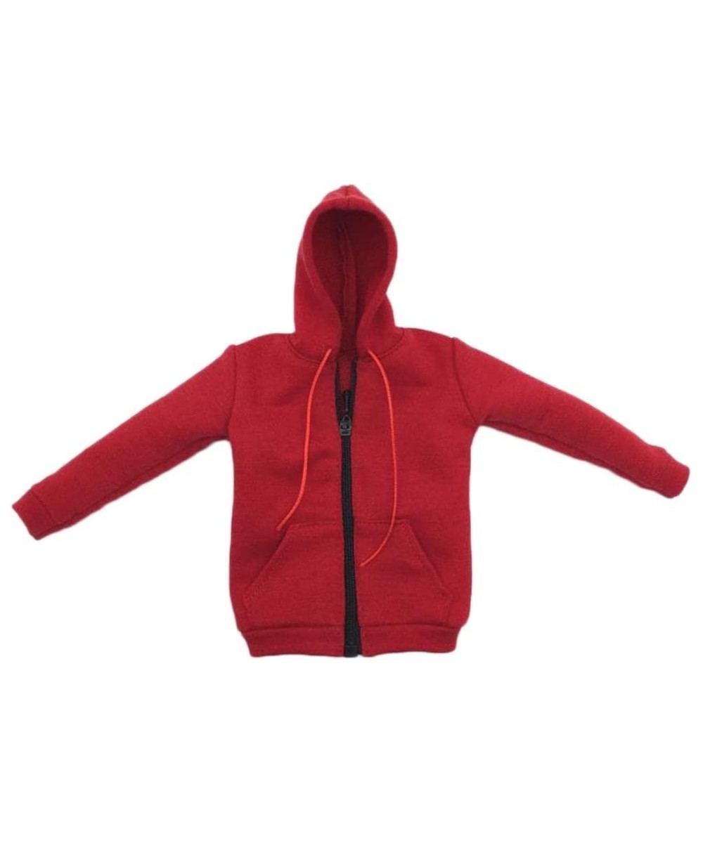 1/6 Hoodie Casual Clothes for 12 '' Male Action Figure red $23.58 Doll Accessories