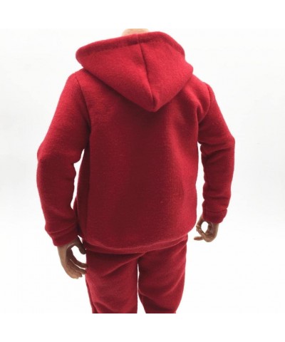 1/6 Hoodie Casual Clothes for 12 '' Male Action Figure red $23.58 Doll Accessories