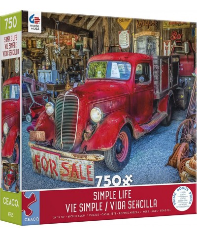 Simple Life - All in Red - 750 Piece Jigsaw Puzzle $25.53 Jigsaw Puzzles