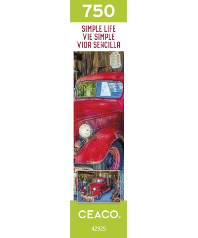 Simple Life - All in Red - 750 Piece Jigsaw Puzzle $25.53 Jigsaw Puzzles