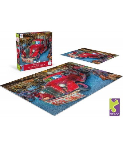 Simple Life - All in Red - 750 Piece Jigsaw Puzzle $25.53 Jigsaw Puzzles