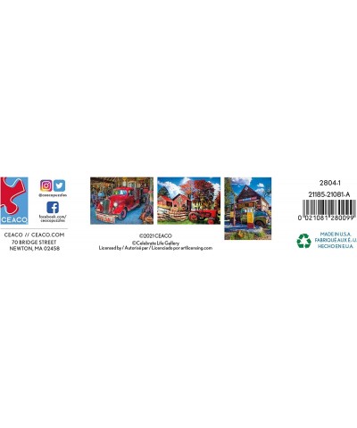 Simple Life - All in Red - 750 Piece Jigsaw Puzzle $25.53 Jigsaw Puzzles