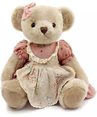 Jointed Teddy Bear Stuffed Animals Small Soft Plush Toy with Cloth (Rose Red 13Inch) $41.60 Stuffed Animals & Teddy Bears