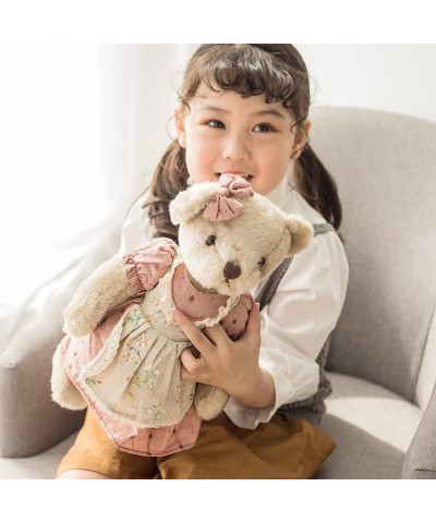 Jointed Teddy Bear Stuffed Animals Small Soft Plush Toy with Cloth (Rose Red 13Inch) $41.60 Stuffed Animals & Teddy Bears