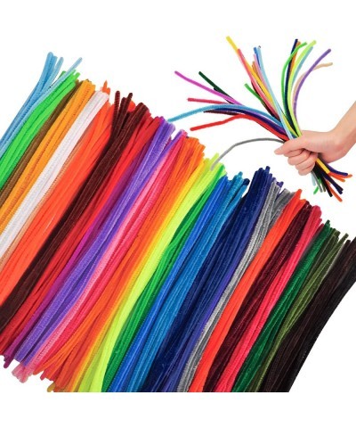 1000 Pieces Pipe Cleaners Assorted 30 Colors of Craft Chenille Stems-Multicolored Pipe Cleaner for Craft Supplies & DIY Art C...