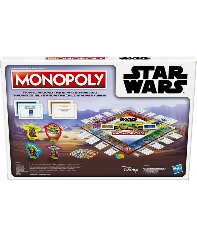 Monopoly: Star Wars The Child Edition Board Game for Families and Kids Ages 8 and Up Featuring The Child Who Fans Call Baby Y...