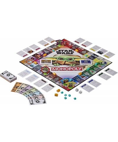 Monopoly: Star Wars The Child Edition Board Game for Families and Kids Ages 8 and Up Featuring The Child Who Fans Call Baby Y...