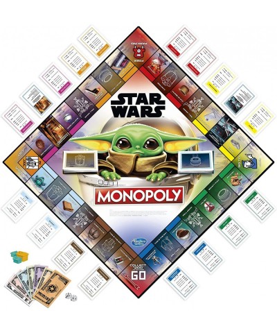 Monopoly: Star Wars The Child Edition Board Game for Families and Kids Ages 8 and Up Featuring The Child Who Fans Call Baby Y...