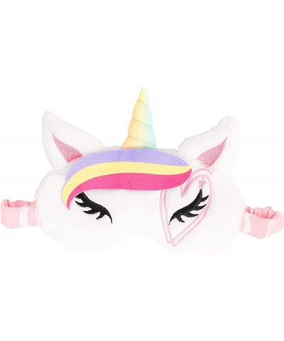 Rainbow Unicorn 3D Plush Eye Mask $29.43 Kids' Dress-Up Accessories