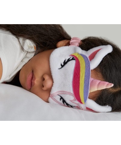 Rainbow Unicorn 3D Plush Eye Mask $29.43 Kids' Dress-Up Accessories